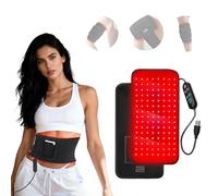Portable Red Light Belt, 660nm & 850nm red Light Therapy, Flexible Wearable Wrap with Controller for Men and Women, Targeted Comfort for Back,Shoulder, Neck, Legs, Arms and Knees