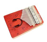 Portable Red Rosewood 17-tone Kalimba Thumb Piano For Beginners Finger Piano Keyboard Instrument Thumb Piano (Color : 03)