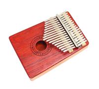 Portable Red Rosewood 17-tone Kalimba Thumb Piano For Beginners Finger Piano Keyboard Instrument Thumb Piano (Color : 05)