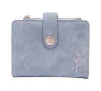 Portable Refillable Budget Planner with 5 Rings Pu Leather Binder Cover Card Slots Pen and Zippered Coin