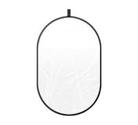 Portable Reflector Foldable Photography Light Reflector With Flexible Frame And Double Sided Surface For Product Shoots And Studio Lighting Setup, 150x200cm