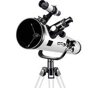 Portable Refracting Telescope, Astronomy Telescope for Adults, Telescope for Kids and Beginners with Tripod (Package 4 A)