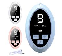 Portable Relaxation Device - Mini Smart Stress Relief Unit 6.8x4x3.8cm Portable Therapeutic Aid | Compact Relaxing Massager, Sleep Comfort Module