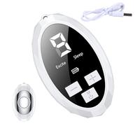 Portable Relaxation Device - Portable Stress Massager with Relaxing Vibration, Compact Calming Tool | Ergonomic Portable Design, Ideal for Home or Office Use, mo