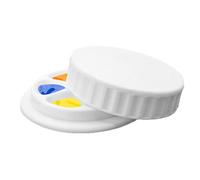 Portable Repeatable Paint Color Ranges with Removable Compartments for Watercolor Acrylic Oil Art Supplies Art Artist Watercolor Jar Outdoor Painting Accessories