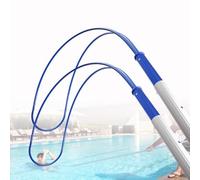 Portable Rescue Hook for Pool Safety, Aluminum Alloy Construction with Extended Reach for Emergency Assistance in Water