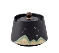 Portable Resin Ashtray with Lid for Indoor and Outdoor Use, Easy to Clean, Ideal for Car and Decorative Gifts