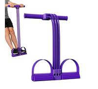 Portable Resistance Trainer, Foot Pedal Stretch Exercise, Puller Band with Handle Feature, Purpose Strength Workout Tool for Beginners Athletes, Fitness Gear with Modern Design, Exercise Band f