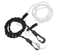 Portable Retractable Clothesline 2 Pcs Strong Travel Laundry Line Suction Cup Drying Rope Indoor Outdoor