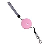 Portable Retractable Dog Leash, 9.8ft Mini Pet Walking Leash 360° One Button Break & Lock with Wrist Strap for Small Medium Dogs Up to 11LBS/5KG
