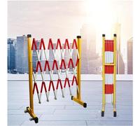 Portable Retractable Folding Ber Fence - Metal Safe Gate with Wheels, Ideal for Kindergarten, Par, Spas & Events, Size 1.2 x 5 M - Easy to Set Up &