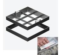 Portable Retractable Handle Invisible Manhole Covers Customizable Heavy-Duty Septic Tank CoversSteel Sewer Pit Lid for Enhanced Safety and Aesthetics
