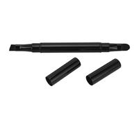 Portable Retractable Makeup Brush Double Ended 2 In 1 Concealer And Eyebrow Brush With Soft Bristles For Travel And On The Go Makeup Wool Material