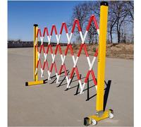 Portable Retractable Mobile Barriers - Space-Saving Easy to Install Safety Barrier for Traffic Control - Practical and Versatile Solutions for Secure Spaces