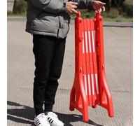 Portable Retractable Safety Barrier - Flexible Traffic Control Fence for Crowd Management and Event Safety
