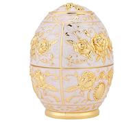 Portable Retractable Toothpick Holder Metal Zinc Alloy Shell, PP Plastic Inner Container, Fully Sealed Design Toothpick Holder Flower Pattern Hand Press Toothpick Dispenser, Gifts for Man(Gold)