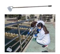 Portable Retractable Water Sampling Dipper Kit for Rivers & Lakes1000mL Water Collect Beaker withPole (4.923 FT / 1.497M)