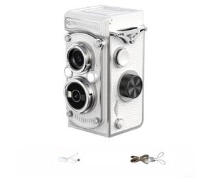 Portable Retro CCD Digital Camera for HD Campus Vlogs Combining Vintage Visual Appeal with Modern Digital Video Capture Capabilities (White)