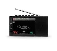 Portable Retro Tape Recorder - Cassette Radio Player with MP3 Support, USB/TF Card Playback, AC/DC Power Supply