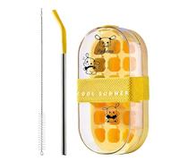 Portable Reusable Bottle - Reusable Ice Maker Bottle,2 in 1 Touch Free Home Ice Making Tray - Effortless ICES Transfer for Home Kitchen Office Outdoor Camping Hiking Picnic Cocktail Party Gym