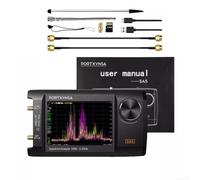 Portable RF Spectrum Analyzer and Signal Generator SA5, 100K-5.3GHz Range, 4" HD IPS Screen, 5000mAh Battery, for Field Testing and Lab Use(with 32G Memory Card)