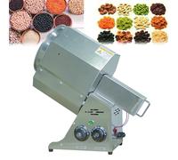 Portable Roasting Machine, Multi-Grain Maker with Adjustable Temperature Control, Large-Capacity, Uniform Mixing, Stainless Steel for Nuts, Peanuts, Cashews, Chestnuts
