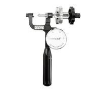 Portable Rockwell Hardness Tester, 3kgf Initial Test Force, Screw Adding Force, Opening Size: 25 * 25mm, for All Common Metals