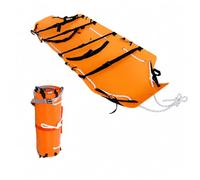 Portable Roll-Up Rescue Stretcher, 250 x 92 cm, 120 kg Capacity | Flexible PVC design for horizontal or vertical lifting, towing