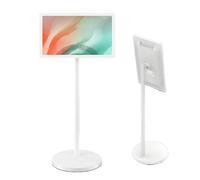 Portable Rolling TV, 1080P Smart Wireless Touch Screen TV with Large Display, Swivel Rotation, Long Battery Life Up to 5-6 Hours, 8+128G Storage