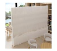 Portable Room Divider Panel - Kraft Paper, No Assembly Required, Ideal for Offices & Leisure Spaces, 2x2m, Versatile Partit Solut for Home & Work