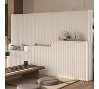 Portable Room Dividers, Folding Privacy Screens for Home Office | Folding Privacy Screen - 3-Layer Room Divider for Home, Office & Retail Spaces, Ideal for Creating Private Areas