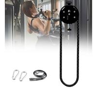 Portable Rope Trainer with Adjustable Resistance for Home Gym Arm Back Grip Training