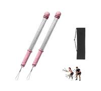 Portable Ropeless Trainer for Men's Women's, Adjustable Weight For Cardio Strength Training, Gym Equipment To Tone Arms, Core, Butt Home & Gym Use (Pink)