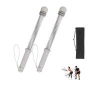 Portable Ropeless Trainer for Men's Women's, Adjustable Weight For Cardio Strength Training, Gym Equipment To Tone Arms, Core, Butt Home & Gym Use (Grey)