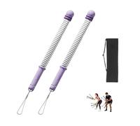 Portable Ropeless Trainer for Men's Women's, Adjustable Weight For Cardio Strength Training, Gym Equipment To Tone Arms, Core, Butt Home & Gym Use (Purple)
