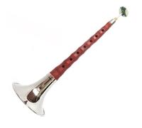 Portable Rosewood Suona Chinese Traditional Ethnic Beginner Adult Suona Musical Instrument Suona Set (Color : Medium)