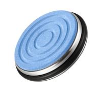 Portable Rotary Sharpener - Replaceable Whetstone Attachment | Circular Corundum Sharpening Stone for Wet and Wet Use - 2" Stone for Scissors, Woodworking,