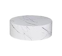 Portable Round Display Stand for Clothing & Bridal Shops Cylindrical Showcase Base for Shoes & Bags White 50 x 15 cm (19.7 x 5.9 inches) - Enhance Visual Merchandising
