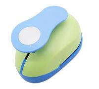 Portable Round Hole Puncher Ergonomic Grip Labor Saving Paper Embossing Tool for Art Craft Card Making Gift Packaging Metal Embossing Tool