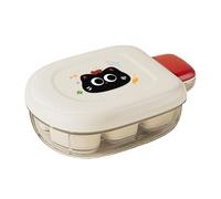 Portable Round Ice Ball Maker Food Grade Freezers Trays for Drink 6Grids Nonslip Base Releases Leak Proof Ice Cubes Container
