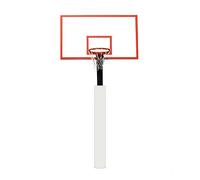 Portable Round Pole Padding for Basketball - 5.9 Ft Tall All-Weather Protective Pad for Basements, Parties, and Porches
