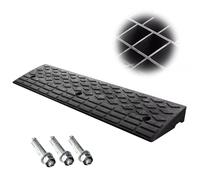 Portable Rubber Curb Ramp for Smooth Vehicle Access - Durable, Slip-Resistant Driveway Solution for Cars, Trucks, Motorcycles, and Wheelchairs