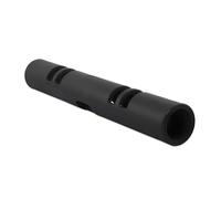 Portable Rubber Weight Bar,Fitness Tube for Total Body Training,4-12kg Weight-Bearing Barrel,with Prevent Skidding Handles,for Home Gym(Black/12kg)