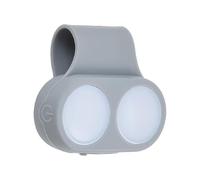 Portable Running Lights, Silicone Led Chest Light, No Slip Adjustable 4 Mode Running Flashlight, Outdoor Sports Lighting for Jogging Walking Cycling Camping Backpack 2.16x1.3in