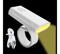 Portable Running Wrist Light, Multi Angle Adjustment Small Walking Flashlight, USB Dog Walking Torch Flashlight Bracelet, 3 Color Dimmable, for Outdoor Camping Night Cycling Running