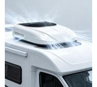 Portable RV Air Conditioner, DC Rooftop AC Unit for Camper Van, 60dB, Remote Control, Fits Standard Opening 25x35cm to 38x42cm, 150-350m³/h Airflow, 24V 2000W