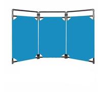 Portable Safety Barrier Gate with 3 Panels for Traffic Control and Public Event Security