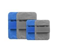 Portable Sand Cleaner - 4pcs Skin Friendly Wipe Pouch | Must Have Vacation Asential for Adults, Kids, Beach Trips, Outdoor Travel, Summer Holidays, Picnic, Poolside, Sports Gear, Quick Dry Easy Clean
