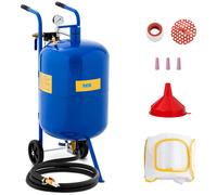 Portable Sandblaster 76 l 7.6 bar - Portable Sandblasters by MSW Blue