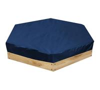 Portable Sandbox Cover For Baby Sand Toy Rainproof Hexagonal Sand Box Cover Outdoor Bad Weather Security Sandpit Sandbox